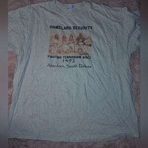 Homeland Security Native American T-Shirt